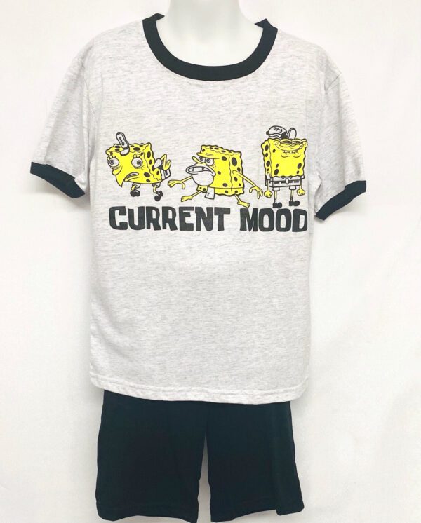 A current mood spongebob t shirt for kids
